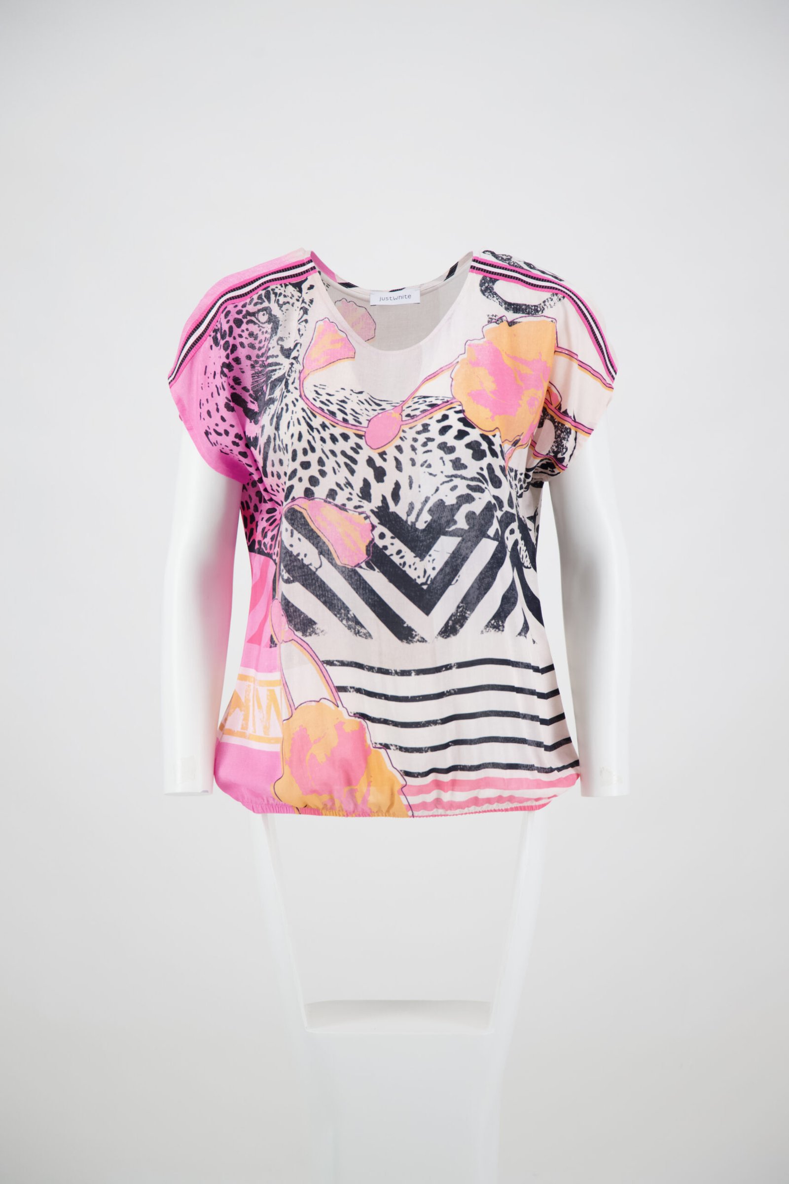 Just White Blouse Design Wardrobe